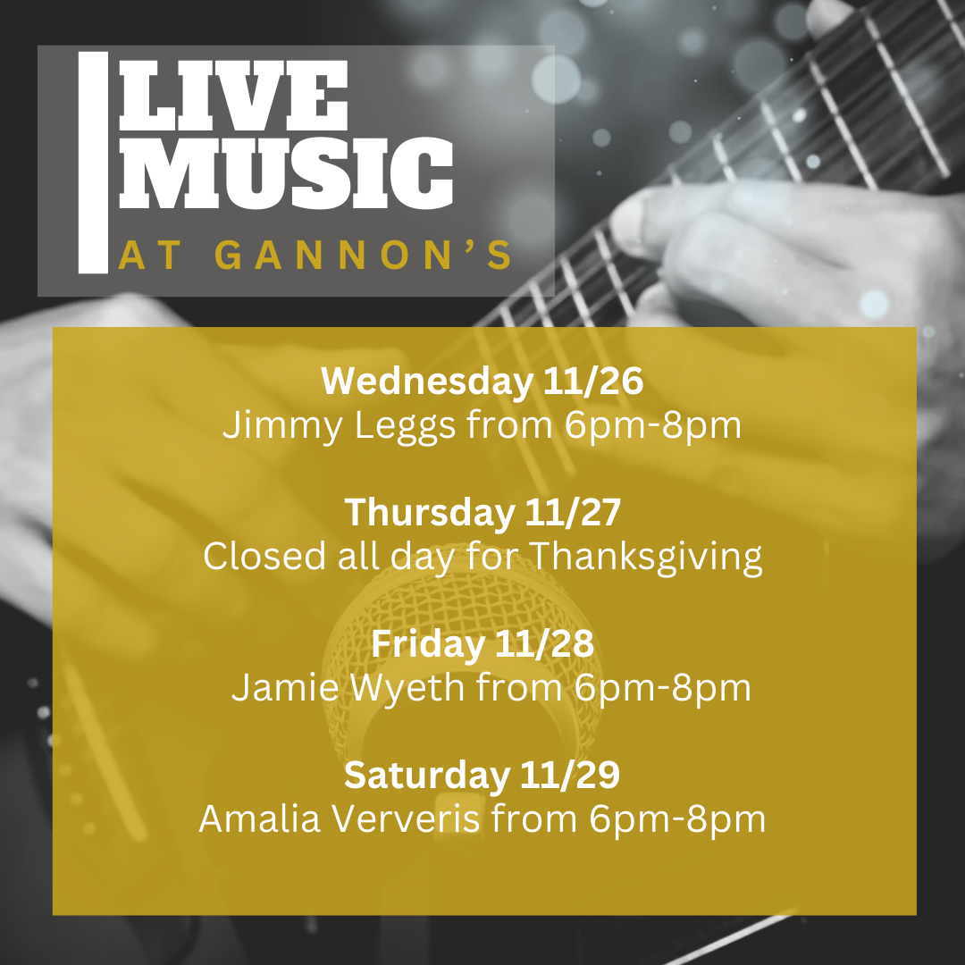 Live Music Schedule