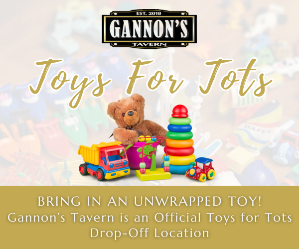 Gannon's Tavern Toys for Tots